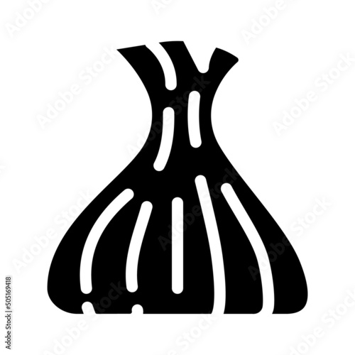 khinkali traditional food glyph icon vector. khinkali traditional food sign. isolated contour symbol black illustration
