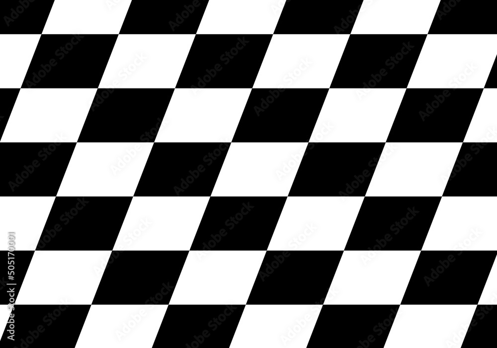 race flag or parallelogram white and black pattern race flag or parallelogram white and black pattern