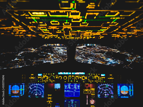 Cockpit avgeek photo