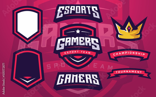 Esports Gamers Logo Template Creator for Gaming Team