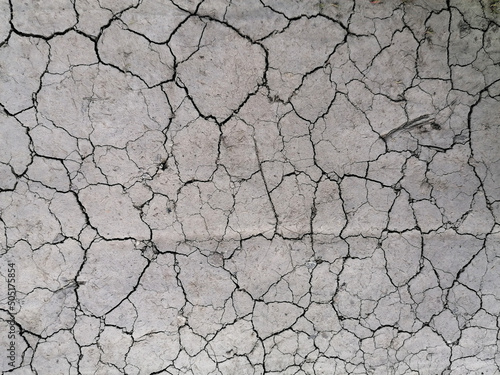 abstract texture of a crack on the ground defocus