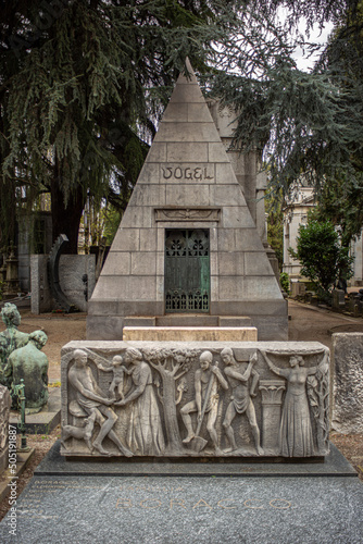 Cemetery in Milan