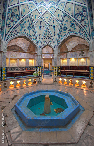 Sultan Amir Ahmad Bathhouse or Qasemi Bathhouse, Kashan, Iran photo