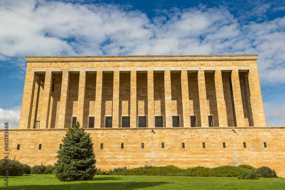 Fototapeta premium Anitkabir, mausoleum of Ataturk, Ankara