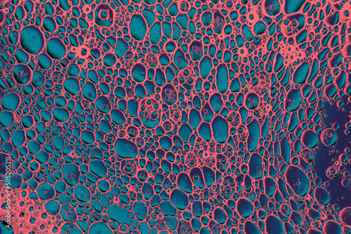 abstract surreal microscopi...