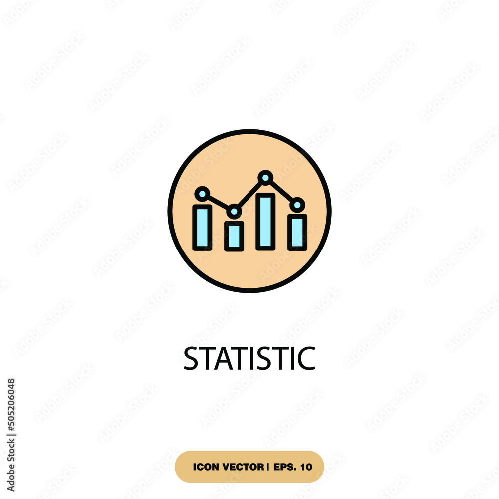 statistic icons symbol vector elements for infographic web statistic icons symbol vector elements for infographic web