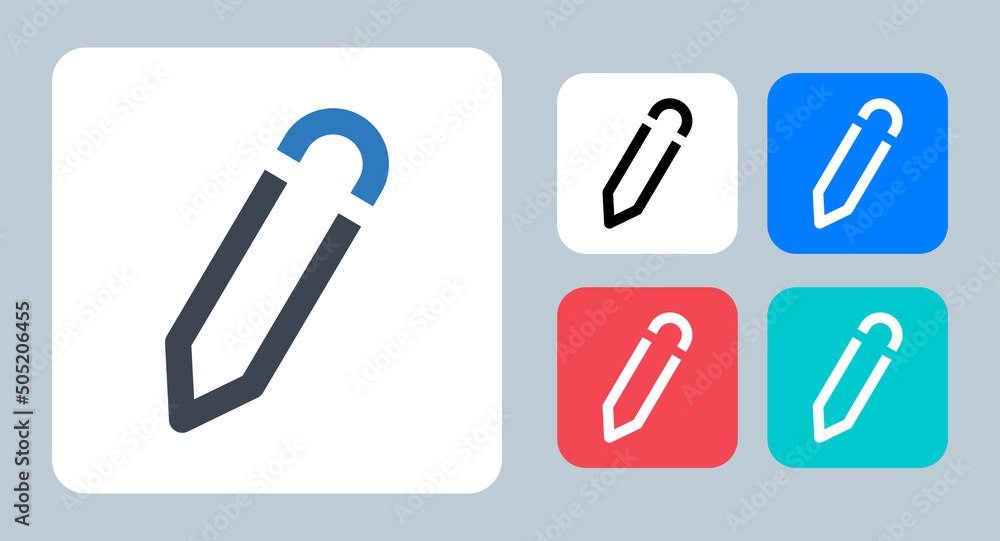 Pencil icon - vector illustration . Edit, Pen, Pencil, Write, Draw, Blogging, Copywriting, Writing, line, outline, flat, icons . Pencil icon - vector illustration . Edit, Pen, Pencil, Write, Draw, Blogging, Copywriting, Writing, line, outline, flat, icons .