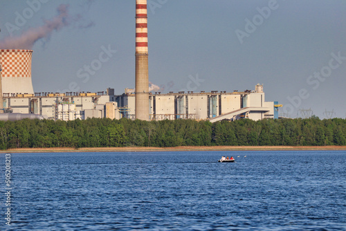 Rybnik power plant on Lake Rybnickie © Tomasz