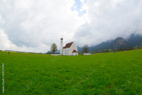 Schwangau - Church of the pilgrimage of St. Coloman, Füssen, Germany photo