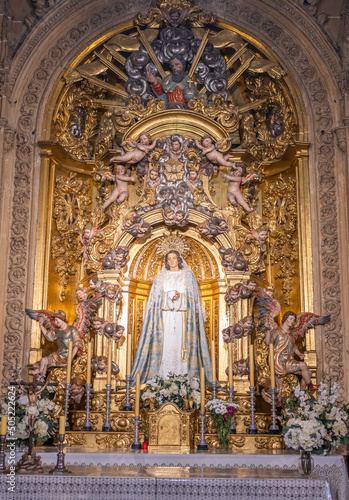 Capilla de nuestra se  ora de la soledad en la catedral de Salamanca  Espa  a