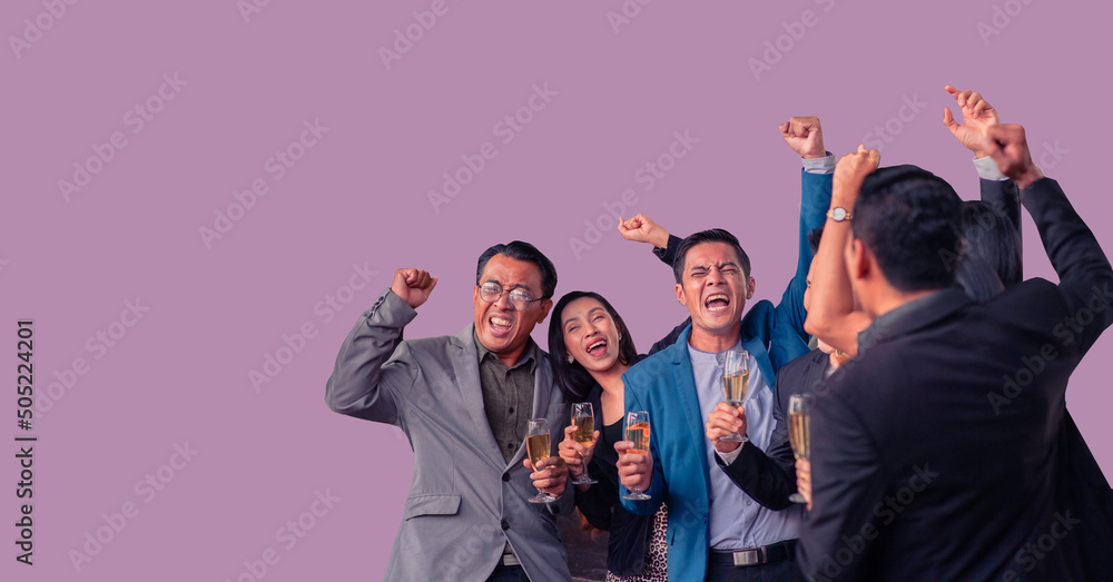 Asian people group drinking in party congratulation business team ,Group Of Friends Enjoying Evening Drinks In Bar Asian people group drinking in party congratulation business team ,Group Of Friends Enjoying Evening Drinks In Bar