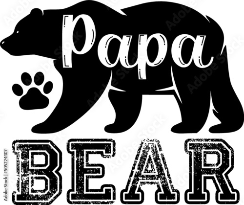 Papa Bear SVG - Free SVG Files