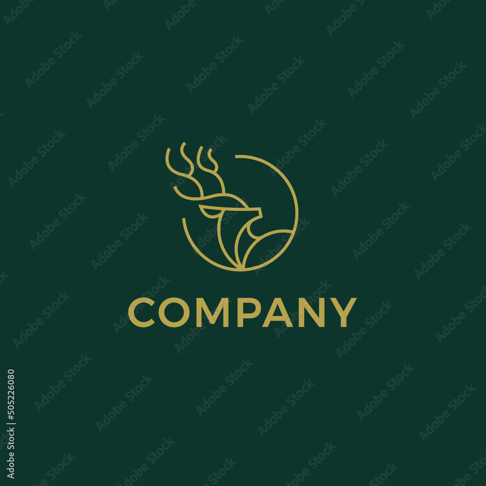 Modern and unique innitials logo, perfect for your team or chaannel identity