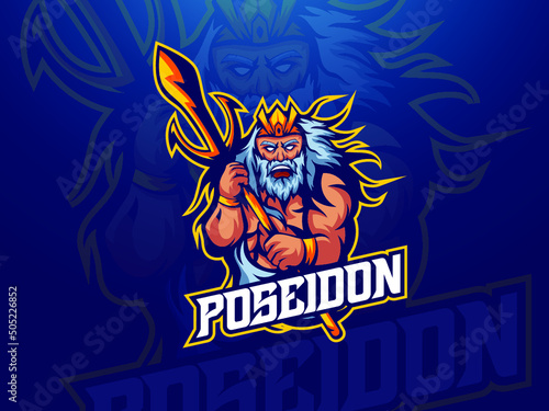 Modern and unique esport logo, perfect for your team or chaannel identity