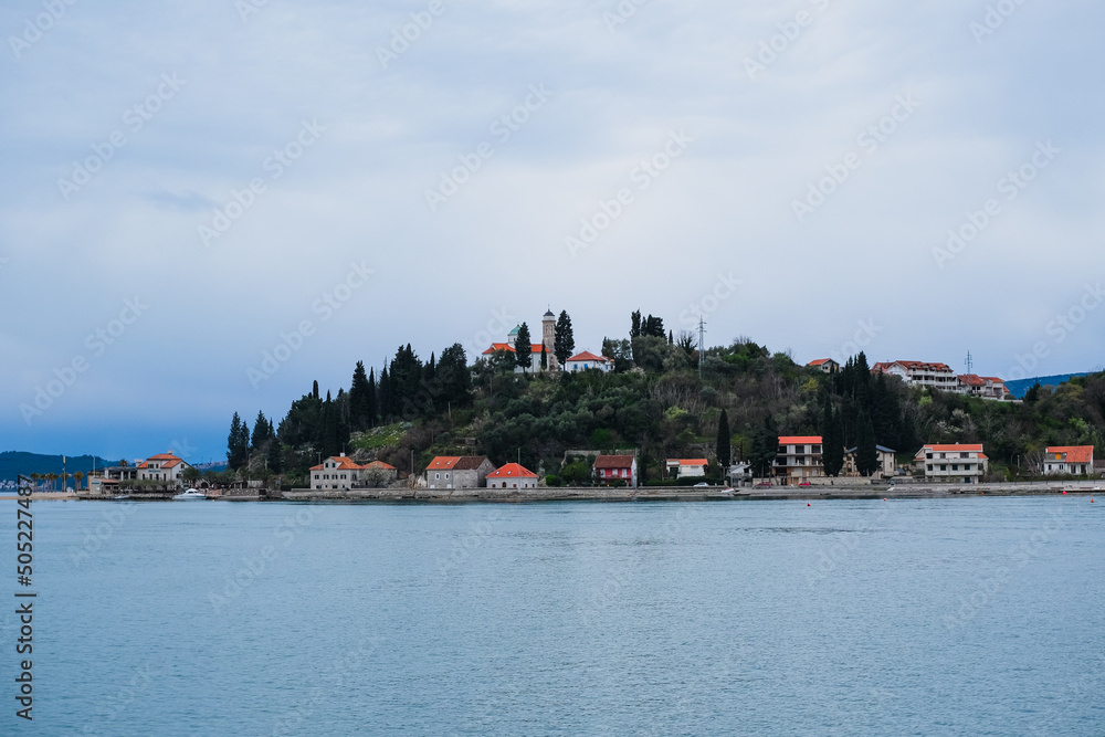 panorama view of the old city of Montenegro