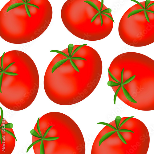 pattern tomatoes red ripe vegetables ecological farm