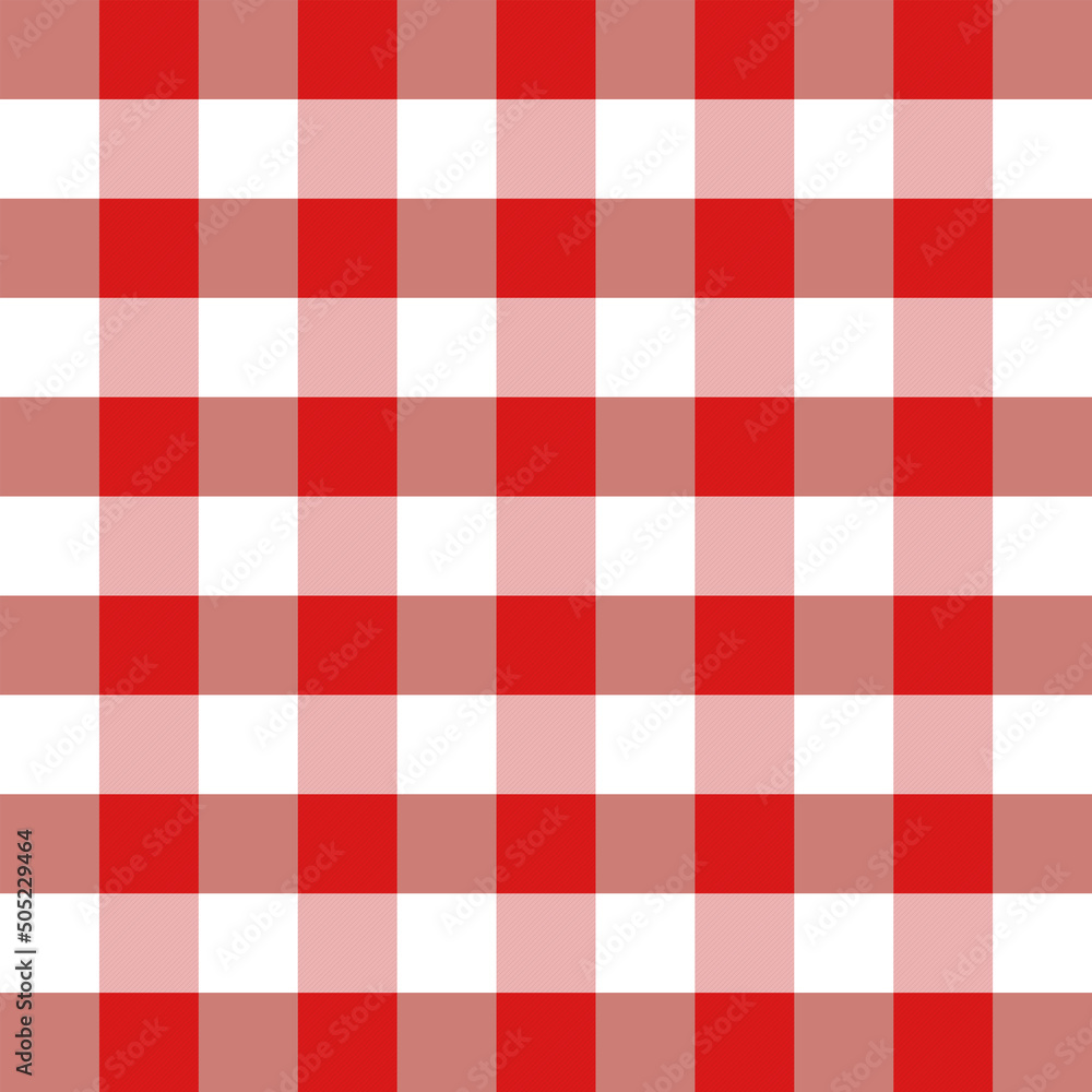 Pattern for the design of clothes or for decorative backgrounds, squares in red and white Pattern for the design of clothes or for decorative backgrounds, squares in red and white