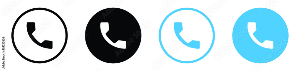 phone call icon button, Contact us telephone sign - communication icons phone call icon button, Contact us telephone sign - communication icons
