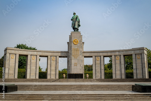 Mémorial soviétique de Tiergarten à Berlin, capitale de l'Allemagne photo