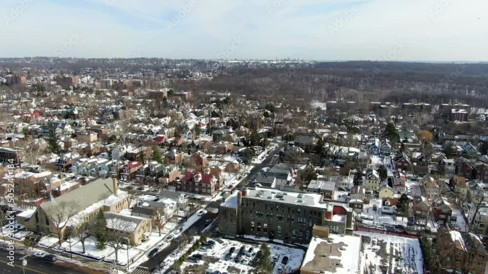 Aerial Pan View of the Bronx Landscape - Pt. 1 Aerial Pan View of the Bronx Landscape - Pt. 1