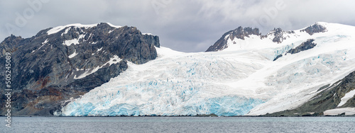 Eis-Gletscher auf den Greenwich Island, Süd-Shettland-Inseln vor der Antarktis photo