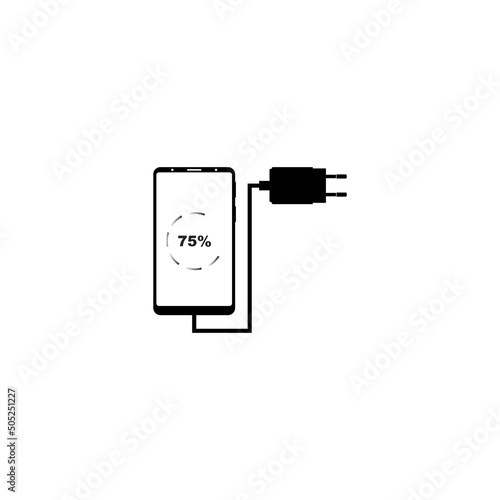 mobile phone charger icon