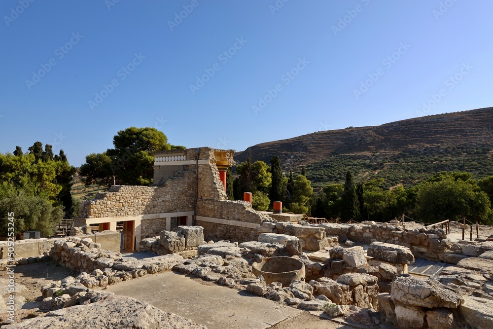 crete Minoan Palace of Knossos