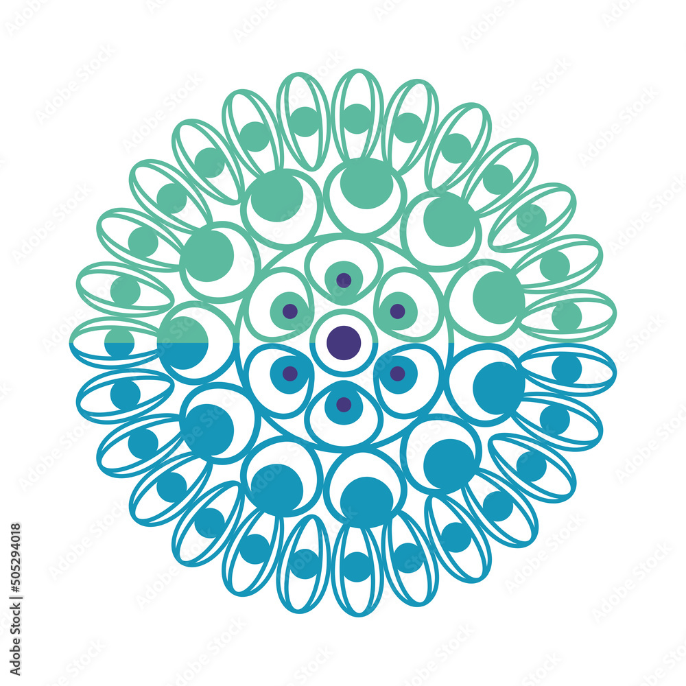 green and blue mandala ethnic green and blue mandala ethnic