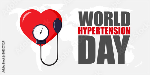 vector illustration for world hypertension day
