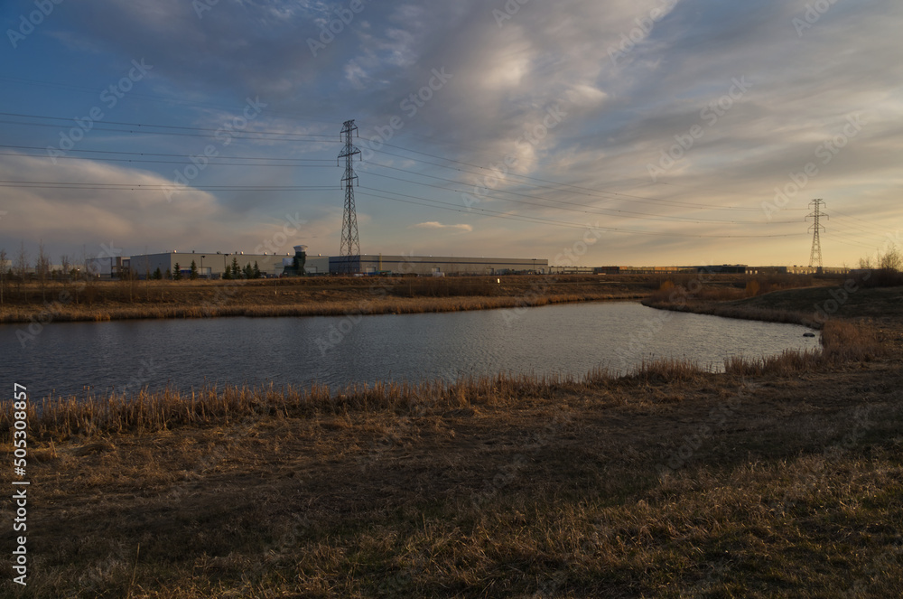 Early Spring Evening at Pylypow Wetlands