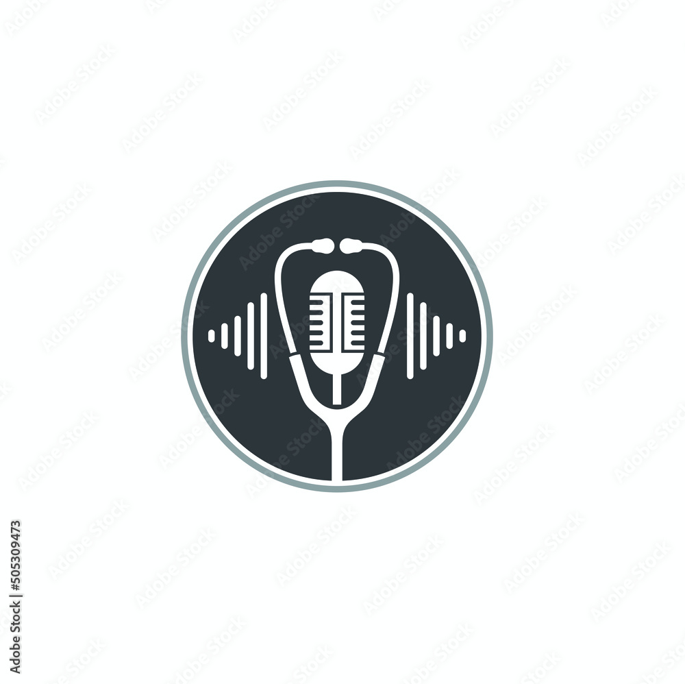 icon for podcasts about health or medical icon for podcasts about health or medical