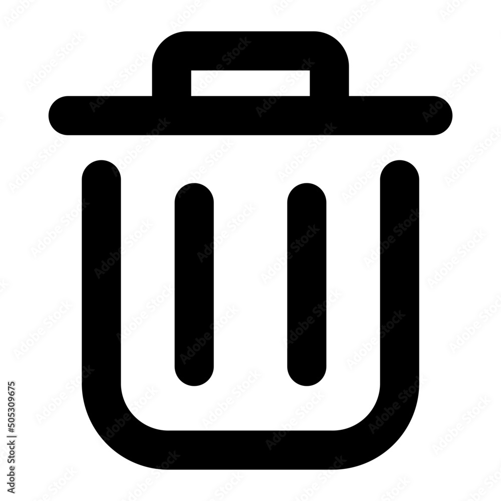 trash line icon trash line icon