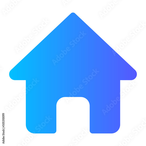 home gradient icon