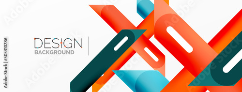 Background overlapping lines. Dynamic lines abstract wallpaper. Straight lines composition vector illustration for wallpaper banner background or landing page