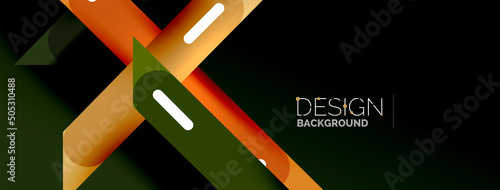 Background overlapping lines. Dynamic lines abstract wallpaper. Straight lines composition vector illustration for wallpaper banner background or landing page