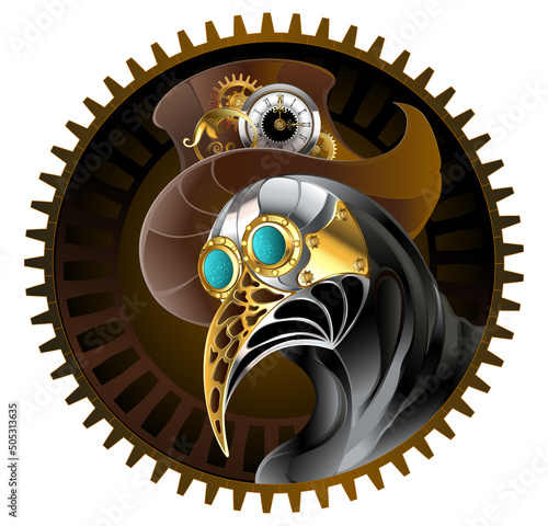 Steampunk plague doctor