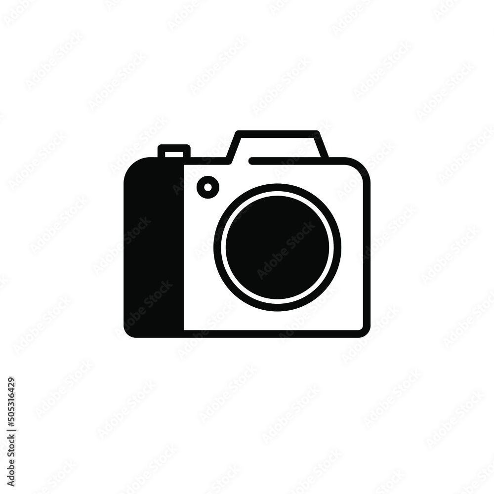 Camera, Photography, Digital, Photo Solid Line Icon Vector Illustration Logo Template. Suitable For Many Purposes. Camera, Photography, Digital, Photo Solid Line Icon Vector Illustration Logo Template. Suitable For Many Purposes.