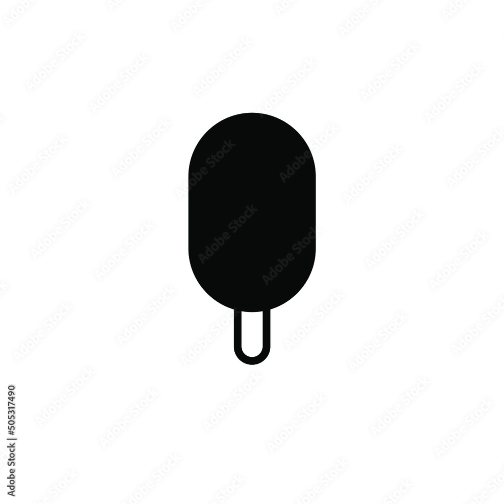 Ice Cream, Dessert, Sweet Solid Line Icon Vector Illustration Logo Template. Suitable For Many Purposes. Ice Cream, Dessert, Sweet Solid Line Icon Vector Illustration Logo Template. Suitable For Many Purposes.
