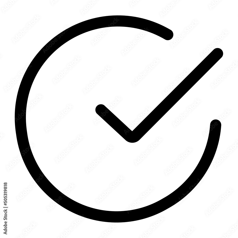 correct gradient icon correct gradient icon