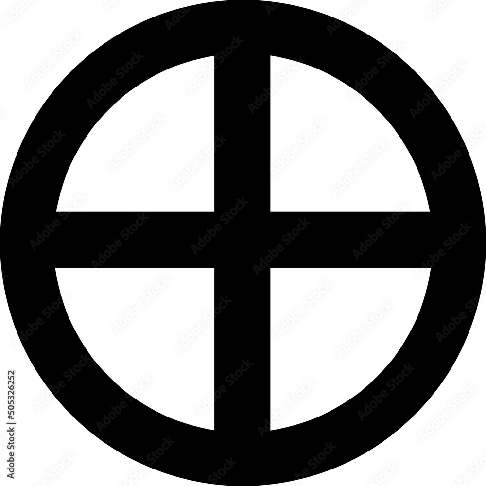 Native spirituality element in flat simple style on white background..eps Native spirituality element in flat simple style on white background..eps