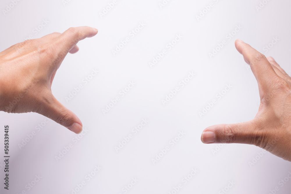 Stretching hands first person point of view Stretching hands first person point of view