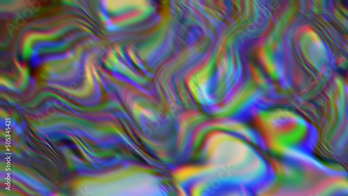 Abstract blurry fantasy rainbow background.