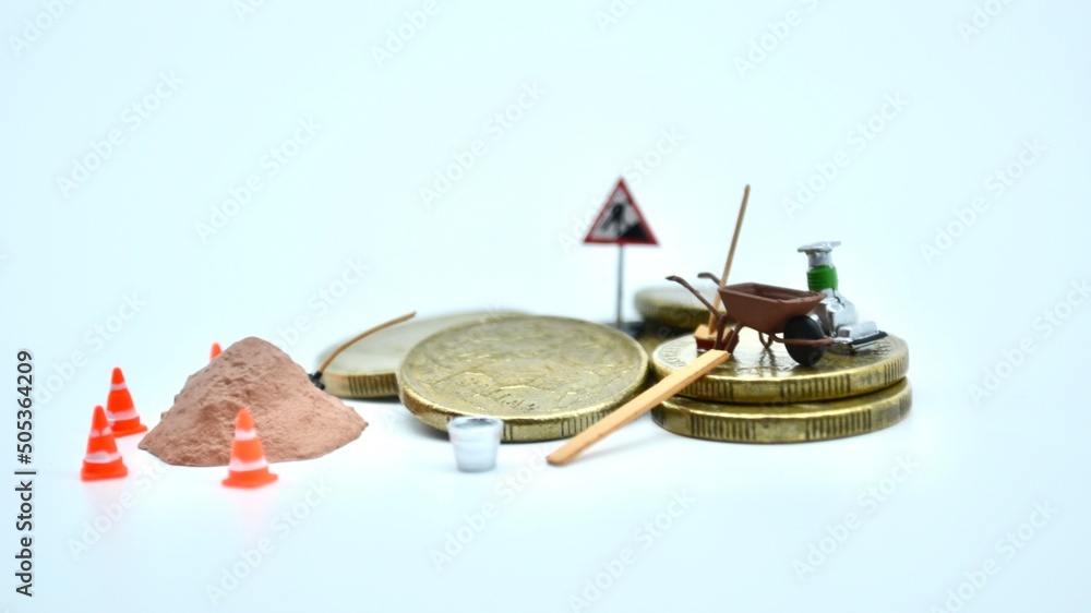 Foto Concept for Bitcoin mining in Australian dollars