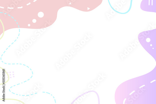 Gradient vector background in flat design. Gradient banner design in a dynamic style. Poster, online, landing, page, cover, ad, greeting, card, and promotion illustration
