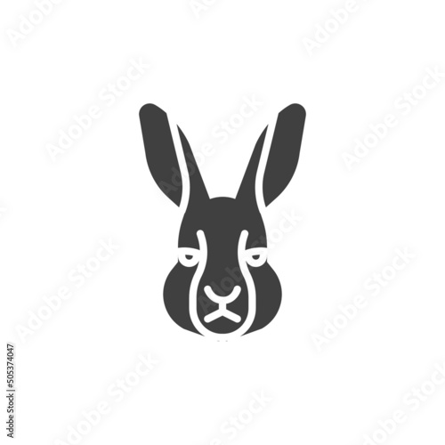 Rabbit vector icon © alekseyvanin