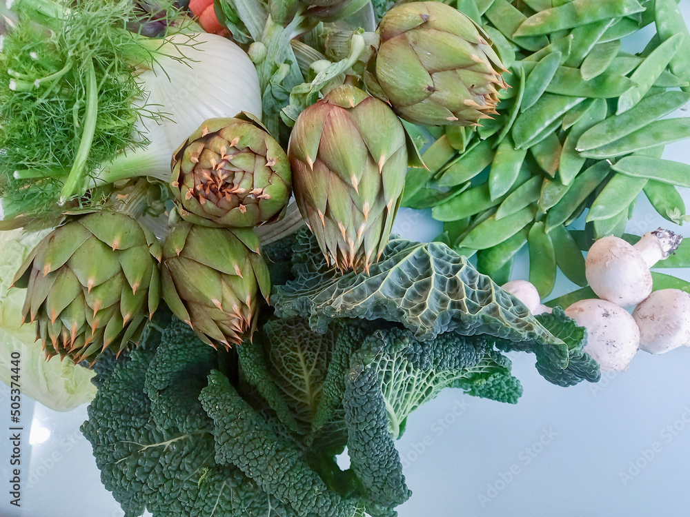 Obraz premium vegetables on table