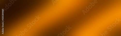 Wide hd gaming thumbnails background template without text ochre orange. Glowing website pattern, banner header or sidebar graphic art image dark brown. Completely new colored illustration in blur.