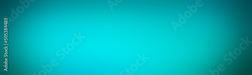 Wide picture used web ad light blue. Backdrop smooth and shadow bright turquoise. Blank display on vivid background minimal style.