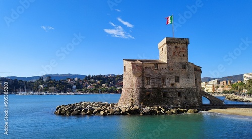 Obraz na płótnie Il castello di Rapallo
