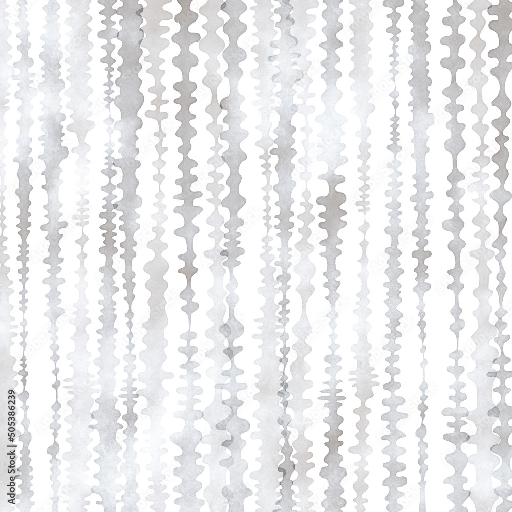 Fototapeta premium 手描きの水彩テクスチャー背景 グレー